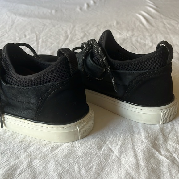 Jenni Kayne Lace-Up Casual Black Suede Platform Trainers Sneakers EU 40 - Picture 8 of 13